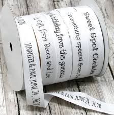 Custom Printed Gift Ribbons